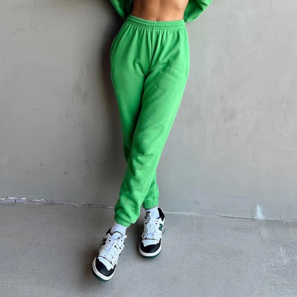 Princess Polly Green Joggers